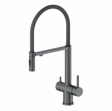 Кухонний змішувач Gunter & Hauer BERG Gun Metal