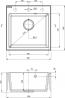 Мойка кухонная Deante Evora ZQJNN103