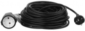 Сетевой удлинитель 2E 1XCEE7/17, 2G*1.0мм, 15м, black (2E-PC210M15)
