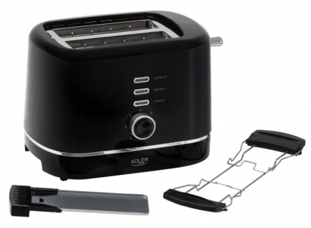 Тостер Adler AD 3224 black