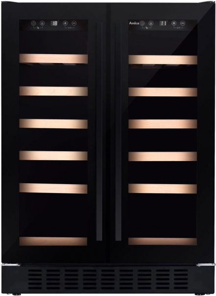 Вбудована винна шафа Amica WCF2V 60B38.1