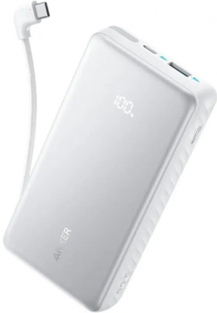 УМБ Power Bank Anker 20000mAh Built-In USB-C White (A110EH21)