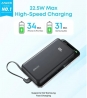 УМБ Power Bank Anker Zolo 20000mAh Built-In USB-C Black (A110EH11)