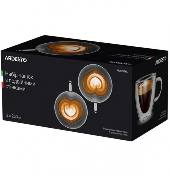 Ardesto Набор чашек Ardesto AR2625GHL 250ml (2шт)