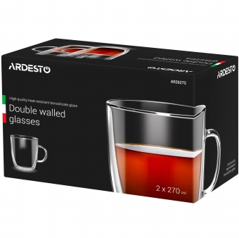 Ardesto Набор чашек Ardesto AR2627G 270ml (2шт)