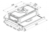 Вытяжка Ardesto HT-F700MBL