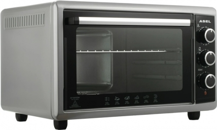 Электропечь Asel AF 0723 (50-23) Silver