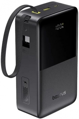 Baseus EnerFill Bipow 2 Pro 22.5W 30000mAh Black (E0028100)