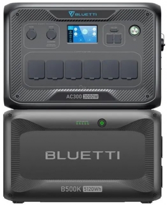 Bluetti AC300 + battery module B500K