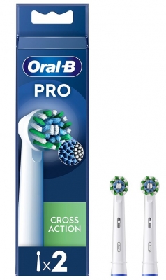 Braun Насадка для зубной щетки Braun ORAL-B Cross Action EB50RX (2шт)