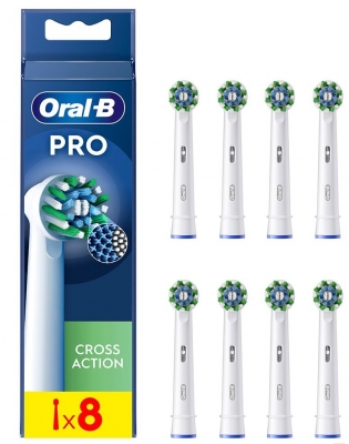 Braun Насадка для зубной щетки Braun ORAL-B Cross Action EB50RX (8шт)