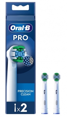 Braun Насадка для зубной щетки Braun ORAL-B Precision Clean EB20RX CleanMaximiser (2шт)