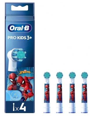 Braun Насадка для зубной щетки Braun ORAL-B Stages Power Spider-Man EB10S (4шт)