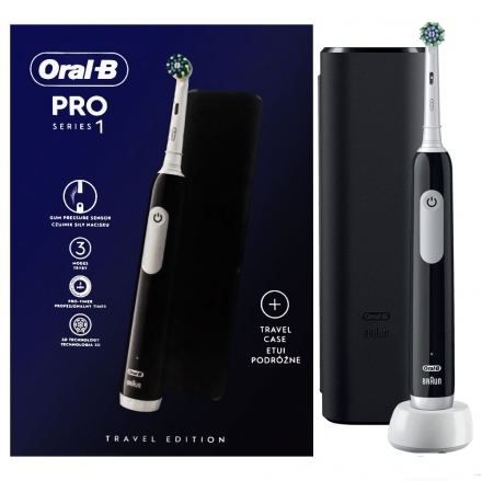 Зубная щетка Braun Oral-B PRO1 D305.513.3X Black