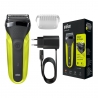 Электробритва Braun Series 3 300s black/green