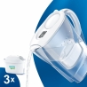 Фільтр-глечик Brita Marella Memo MXPro 2.4 л White (1052791) + 3 картриджа