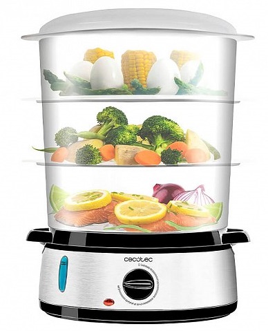 Пароварка Cecotec Vapovita 3000 Inox (CCTC-04109)