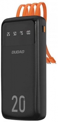 Dudao K6 Pro+ 20000mAh Black (6977196682393)