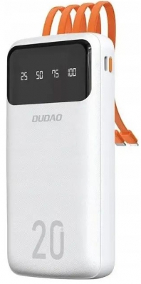 Dudao K6 Pro+ 20000mAh White (6977196682409)