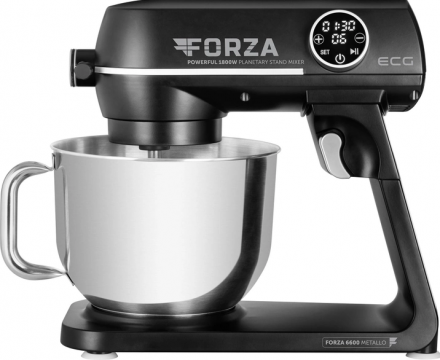 Кухонний комбайн ECG FORZA 6600 Metallo Nero