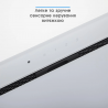 Витяжка ELEYUS GEMINI 800 LED 52 WH
