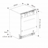 Вбудована посудомийна машина ELEYUS SDWB 60028 L