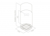 Вытяжка Elica TUBE PRO ISLAND BL MAT/A/43