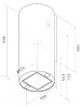 Вытяжка Elica TUBE PRO WH MAT/A/43