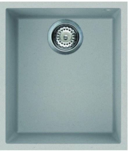 Мойка кухонная Elleci Q 100 under top aluminium 79