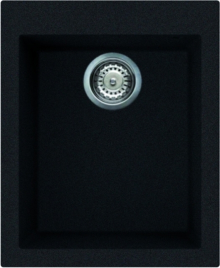 Мойка кухонная Elleci Q 102 on top nero 40