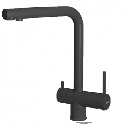 Кухонний змішувач Elleci Tourmaline Plus Pure nero 40