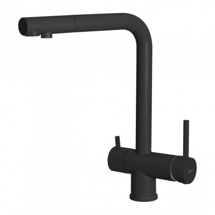 Кухонний змішувач Elleci Tourmaline T01 black 86