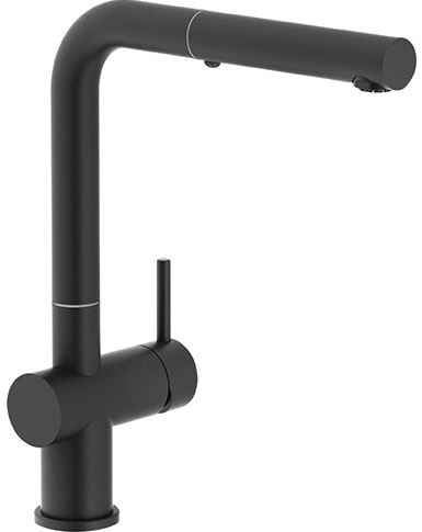 Кухонный смеситель Franke Active Plus Чорный матовый (115.0524.890)
