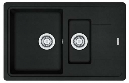 Мойка кухонная Franke BASIS BFG 651-78 Черный матовый (114.0667.448)