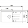 Мойка кухонная Franke MALTA BSG 611-78 Бежевый (114.0375.036)