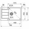 Кухонна мийка Franke Sirius 2.0 S2D 611-78 XL Белый (143.0621.338)