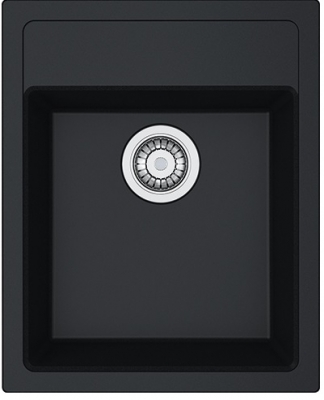 Franke Sirius SID 610-40 Черный матовый (114.0497.988)