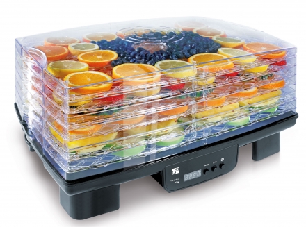 Сушарка для овочів і фруктів G21 Paradiso Big Black