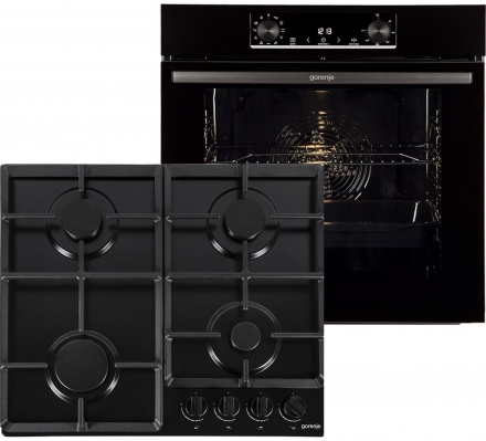 Комплекти, що вбудовуються Gorenje BO6735E02BK + G641EB