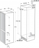 Встраиваемый холодильник Gorenje NRKI517E61WF