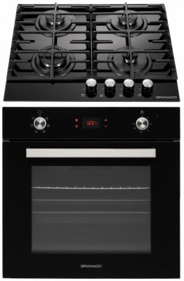 Granado GEO 62-1310 black + GGH 62-104 black glass