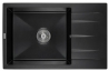 Кухонна мийка Granado NAVIA black shine