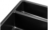 Кухонна мийка Granado Under top DOUBLE black shine