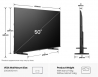 Телевізор Hisense 50E7Q