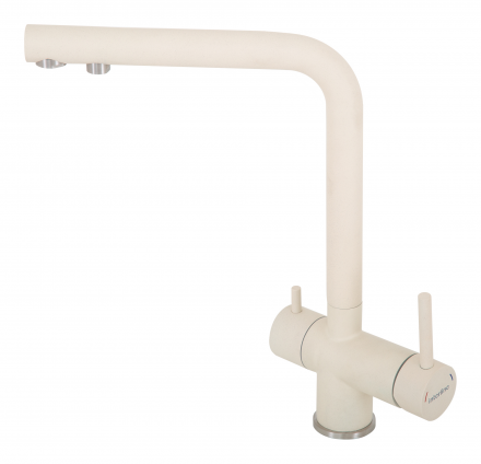 Кухонный смеситель Interline MIX new Old White