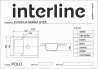 Мойка кухонная Interline POLO White