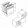 Духовой шкаф JANTAR GTK 6008 BL