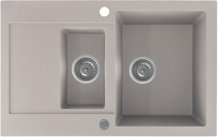 Кухонна мийка Kernau KGS H 6080 1,5B1D NATURAL BEIGE