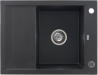Мойка кухонная Kernau KGS M 4565 1B1D BLACK METALLIC