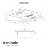 Вытяжка Minola HPL 517 I